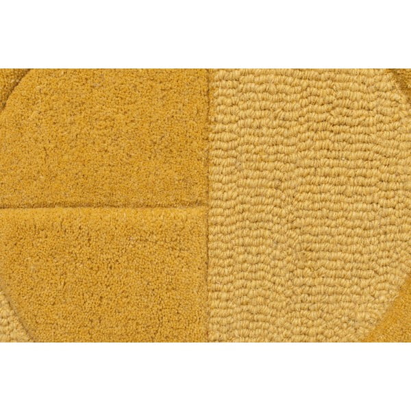 Covor din lână Flair Rugs Gigi, 120x170 cm, galben-image-3