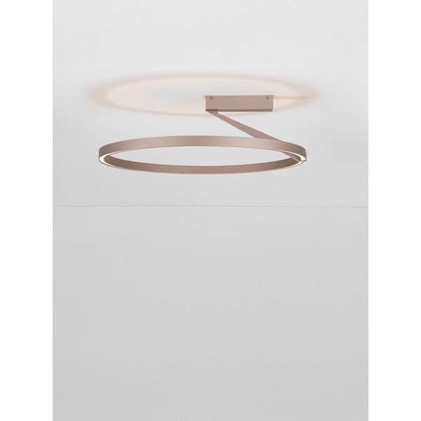 Plafonieră roz auriu LED cu intensitate reglabilă din aluminiu Tilia – Nova Luce-image-4
