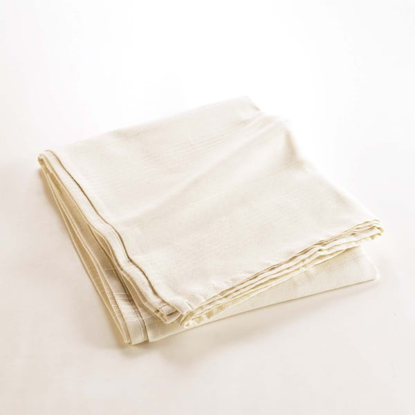 Cuvertură crem 180x220 cm Lucile – douceur d'intérieur-image-2