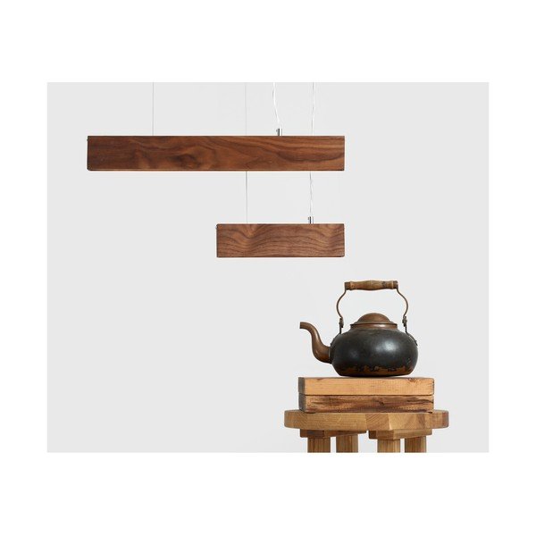 Lustră din lemn de nuc Custom Form Line Plus M Woody-image-3