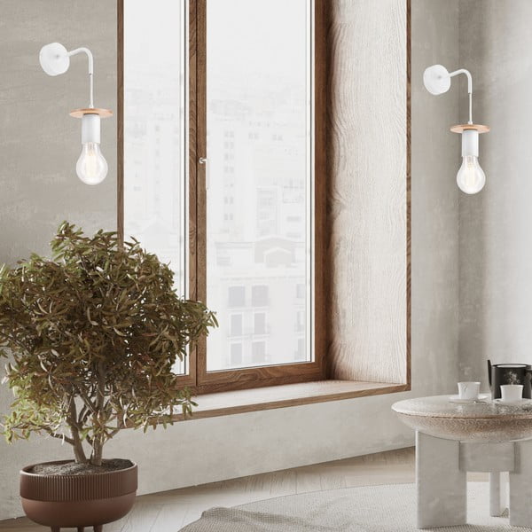 Aplică de perete albă Angelina – LAMKUR-image-3