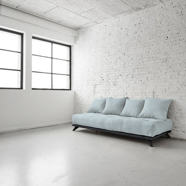 Canapea Senza Black/Sky Blue-image-1