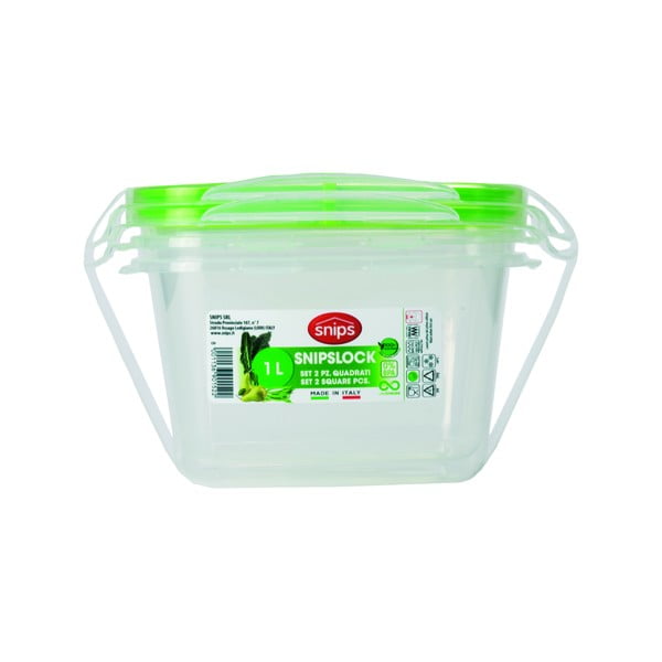 Set 2 cutii pentru alimente Snips, 1 l-image-3
