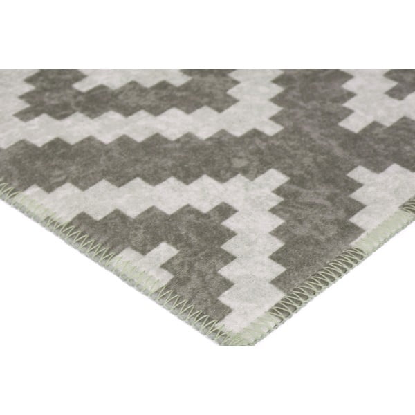 Covor crem/maro deschis lavabil 230x160 cm - Vitaus-image-2