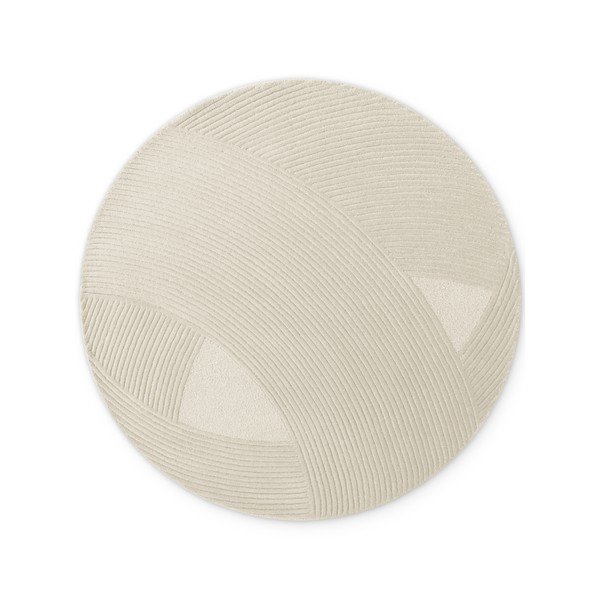 Covor crem rotund din lână ø 200 cm Kensington Victoria – Ted Baker
