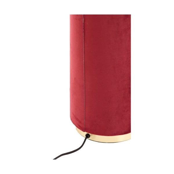 Lampadar roșu cu abajur textil (înălțime 168 cm) Devia – Light & Living-image-3