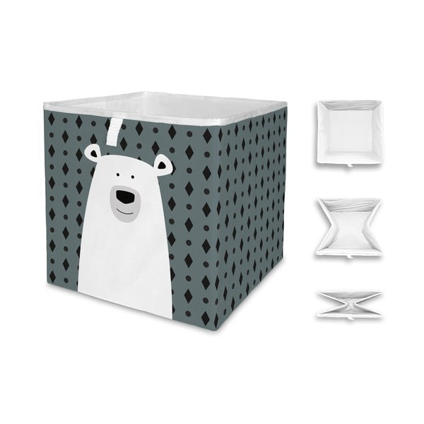 Cutie de depozitare pentru copii Butter Kings Polar Bear