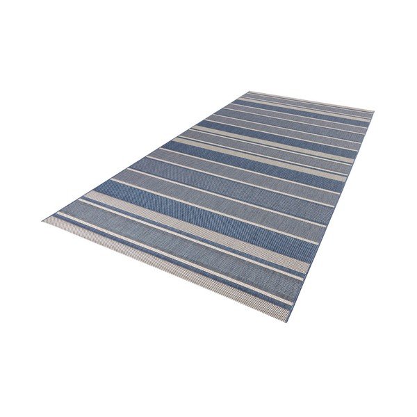 Covor de exterior NORTHRUGS Strap, 80 x 200 cm, albastru-image-1