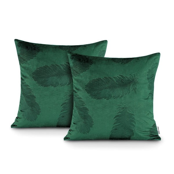 Fețe de pernă 2 buc. 45x45 cm Velvet Peacock – AmeliaHome-image-1