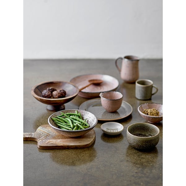Bol din gresie ceramică Bloomingville Alia, ø 11,5 cm, roz-image-4