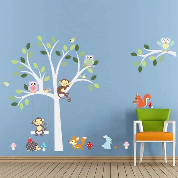 Set autocolante Ambiance Monkey-image-1