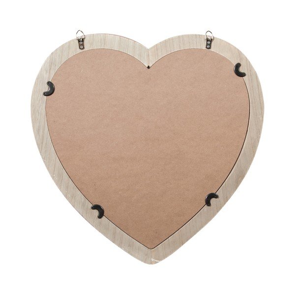 Oglindă în formă de inimă Crido Consulting Heart, 45 x 45 cm-image-1