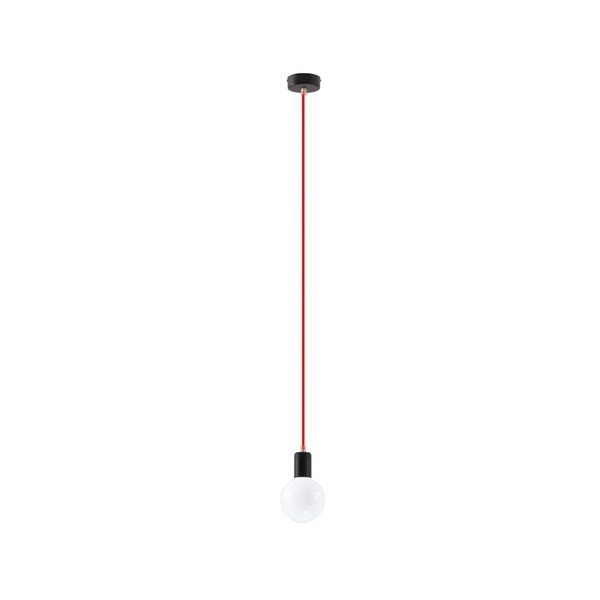 Lustră Sollux Bombilla Red
