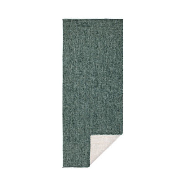 Covor reversibil Bougari Miami, 80 x 350 cm, verde închis-image-3