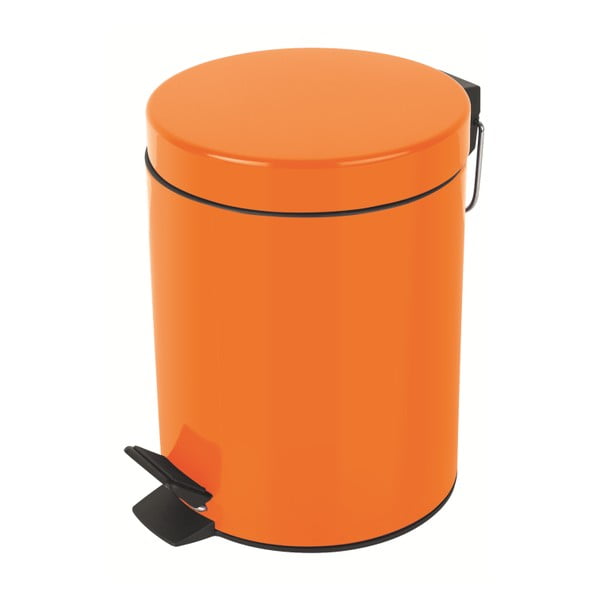 Coș de gunoi Spirella Sydney, portocaliu, 3 l