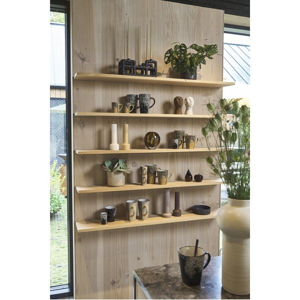 Căni negre 4 buc. pentru espresso din gresie 100 ml Hela – Villa Collection-image-1