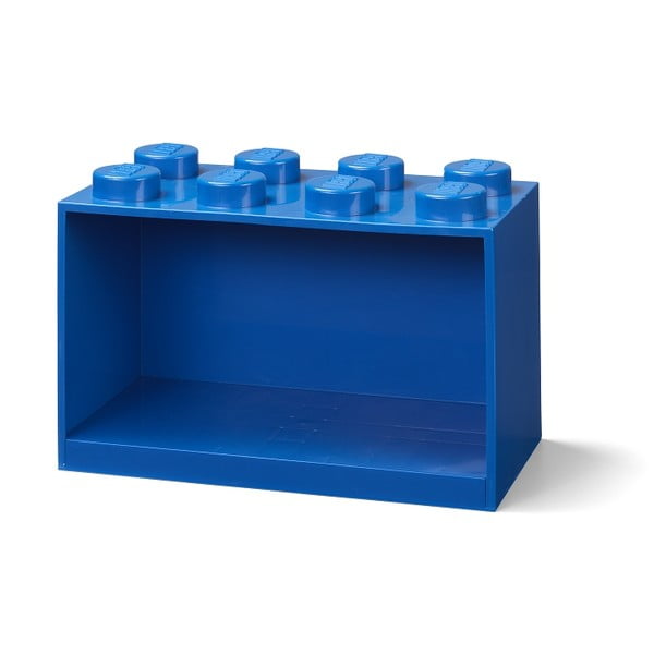 Raft de perete pentru copii LEGO® Brick 8, albastru-image-1
