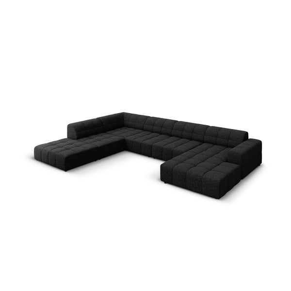 Colțar gri antracit (colț pe stânga/în formă de "U") Chicago – Cosmopolitan Design-image-3