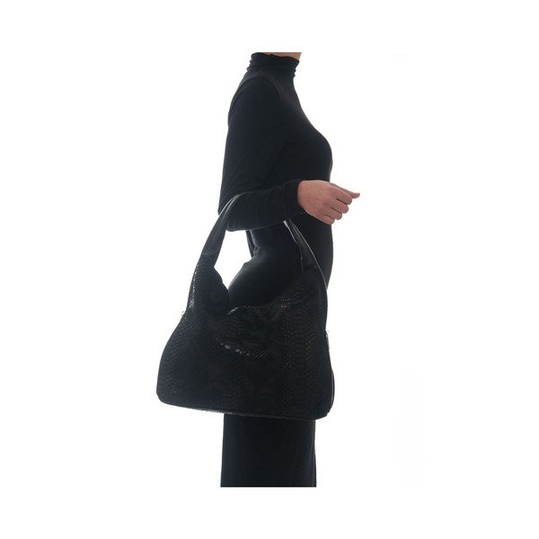 Geantă din piele  Isabella Rhea Caltha, neagră -image-1