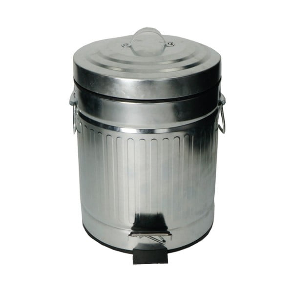 Coș de gunoi din metal cu pedală Brandani Soft, 5 L