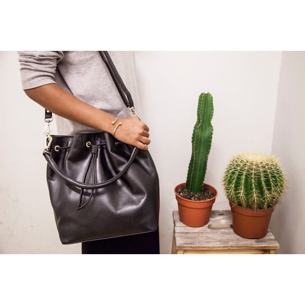 Geantă din piele O My Bag The Donna Black-image-1