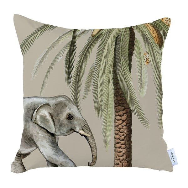 Față de pernă Apolena Honey Elephant With Palm, 45 x 45 cm