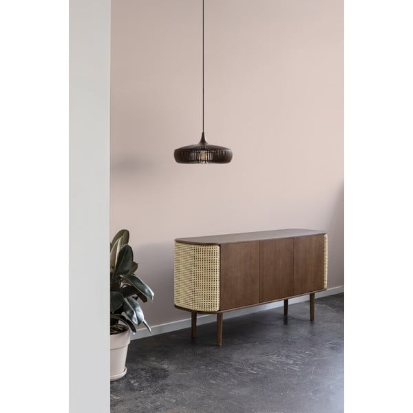 Comodă maro/în culoare naturală joasă cu aspect de lemn de stejar 150x75 cm Treasures – UMAGE-image-4