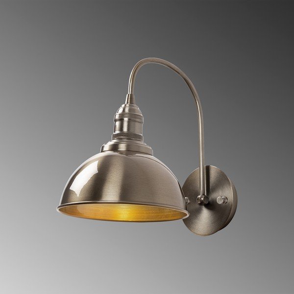 Aplică de perete alămie ø 21 cm Varzan – Opviq lights-image-3