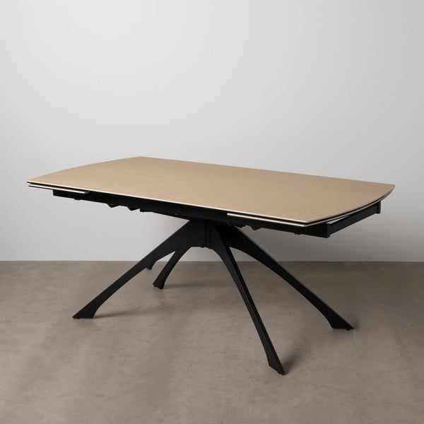 Masă de dining extensibilă cu blat suplimentar 90x180 cm Rocía – Ixia-image-1