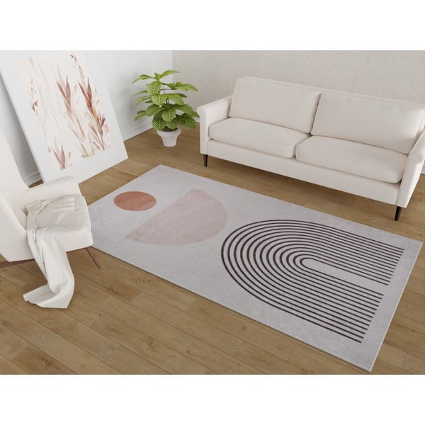 Covor crem lavabil 50x80 cm – Vitaus-image-1