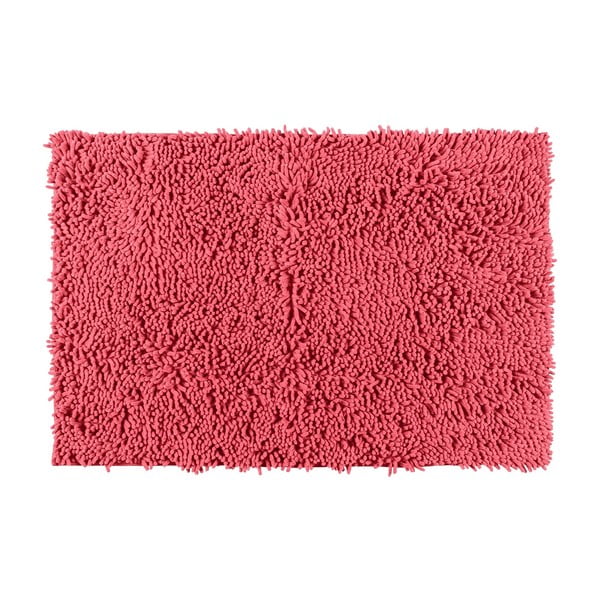 Covor baie Wenko Coral, 80 x 50 cm, roșu corai