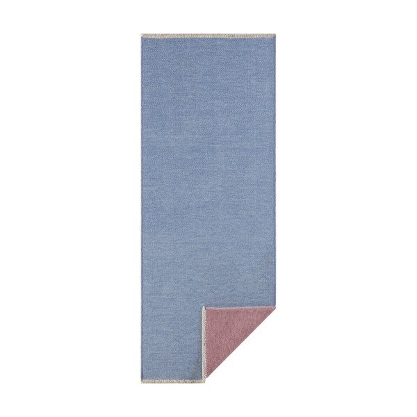 Covor tip traversă cu 2 fețe Hanse Home Duo, 80x200 cm, roz-albastru-image-2