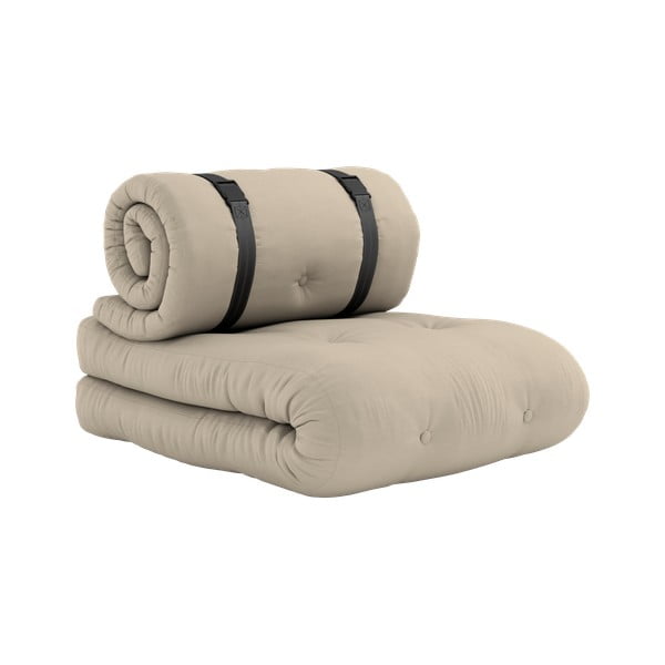 Fotoliu extensibil adecvat pentru exterior Karup Design Design OUT™ Buckle Up Beige, bej