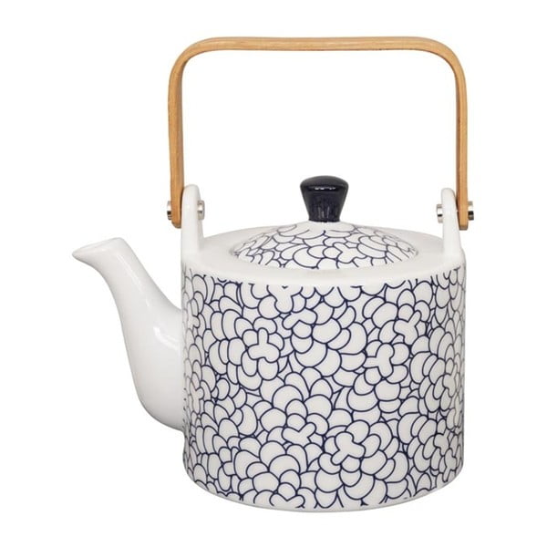 Ceainic din porțelan Tokyo Design Studio Bleu de'Nîmes Asahi, 800 ml