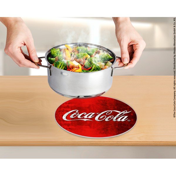 Suport de sticlă pentru oală Wenko Coca-Cola Classic-image-1
