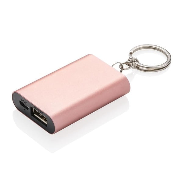 Baterie externă breloc XD Design, roz