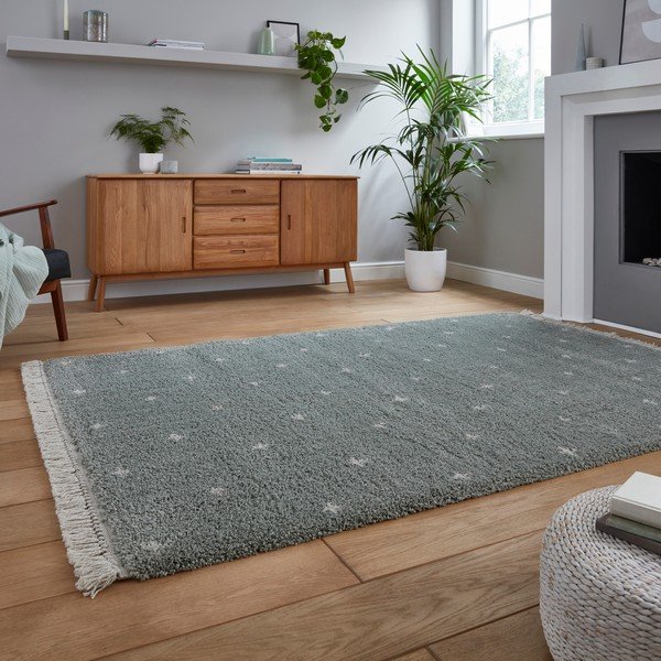 Covor Think Rugs Boho Dots, 120 x 170 cm, gri-image-2