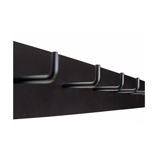 Cuier de perete negru din metal Hack – Hübsch-image-2