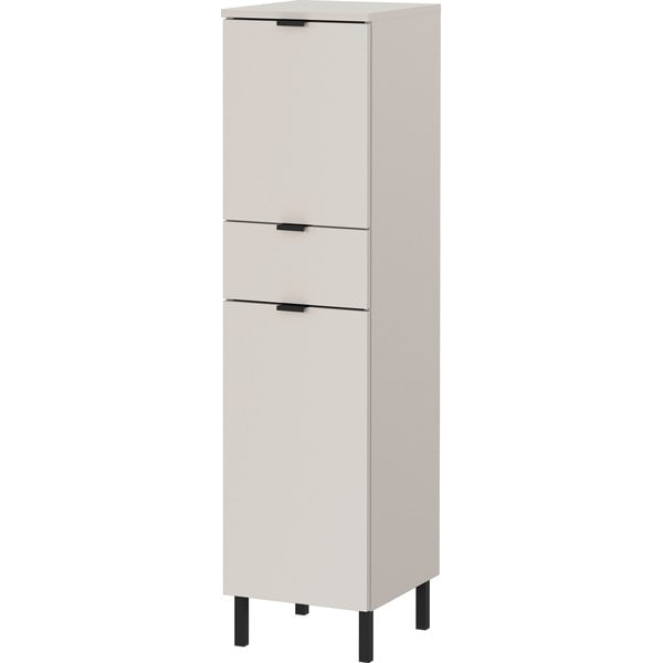 Dulap de baie crem înalt, îngust 30x120 cm Arcena – Germania-image-2