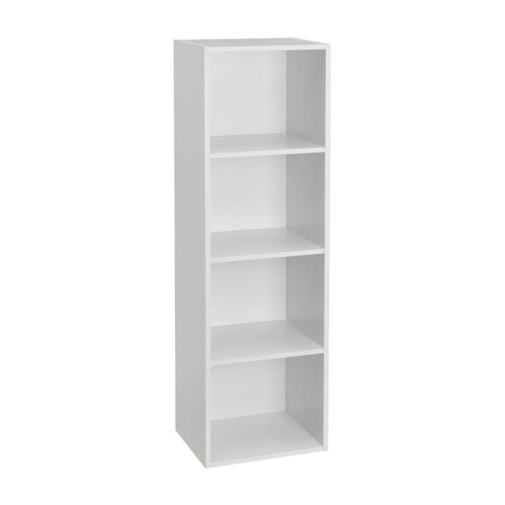 Bibliotecă albă 30x106x24 cm Cube – Casa Selección
