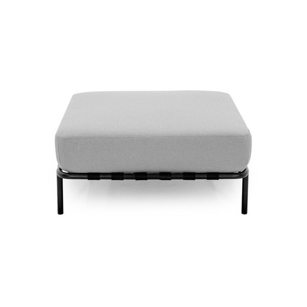 Taburet de grădină gri deschis Salve – Sit Sit-image-2