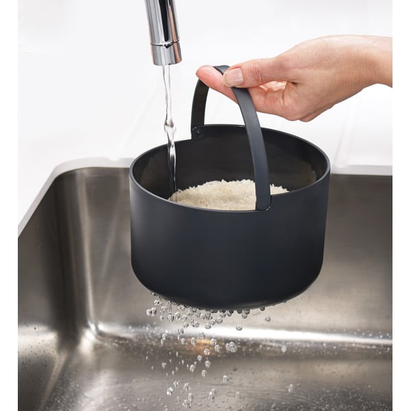 Aparat de gătit orez portocaliu-gri M-Cuisine – Joseph Joseph-image-1