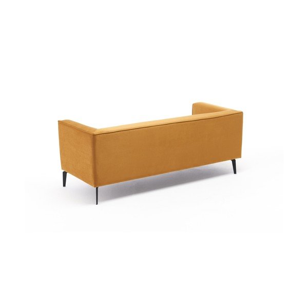 Canapea galbenă 197 cm Ardosa – Artie