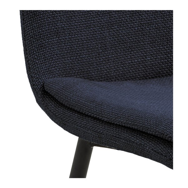 Scaun de dining albastru închis Becca – Actona-image-4