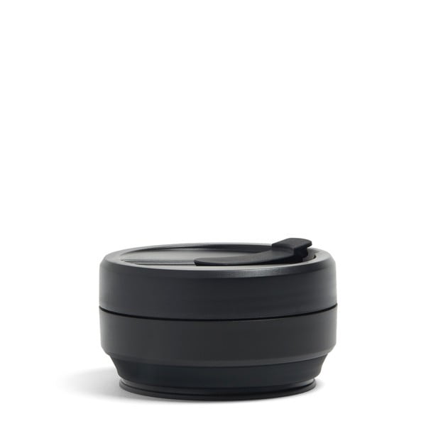 Cană de călătorie pliabilă Stojo Titan Ink, 710 ml, negru-image-1