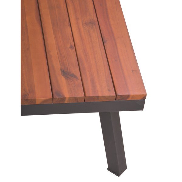 Set mobilier de grădină gri din lemn de acacia pentru 4 persoane Theresa – Garden Pleasure-image-2