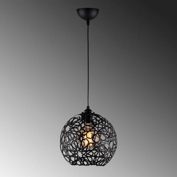 Lustră neagră ø 25 cm Fellini – Opviq lights-image-2