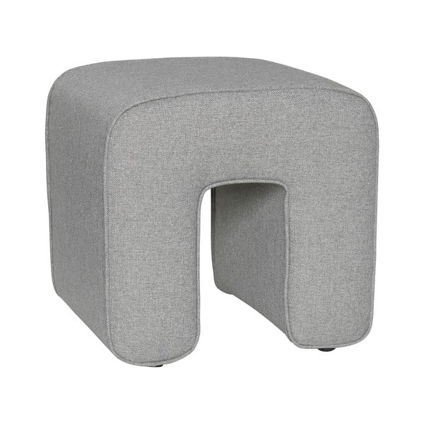 Taburet gri Sculpture – Hübsch