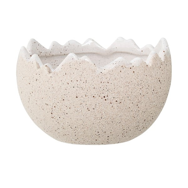 Ghiveci din ceramică Bloomingville Easter, ⌀ 13 cm, alb