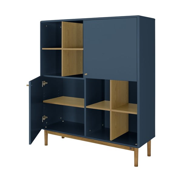 Bibliotecă albastru-închis 118x138 cm Color Living – Tom Tailor-image-3